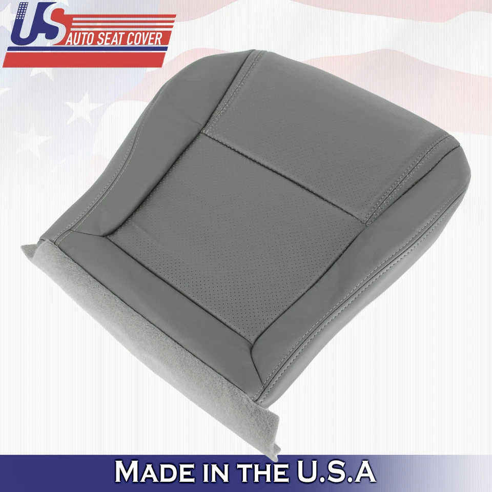 2x cubiertas inferiores de cuero perforadas grises para conductor y pasajero Honda Pilot 2005 Foto 2 de 4