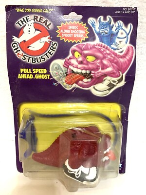 Vintage Ghostbusters Pull Speed Ahead MOC Sealed!!