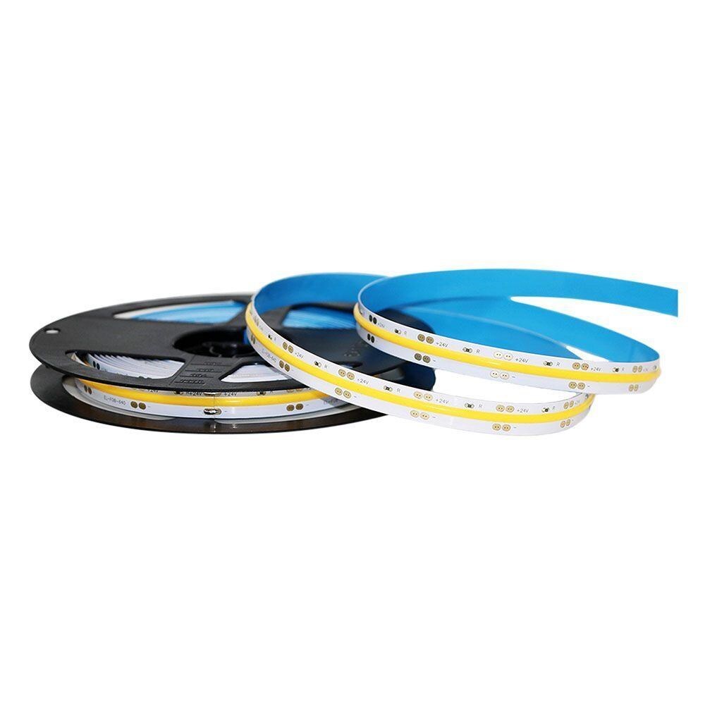 3800170206441 СВЕТОДИОД Streifen V-TAC VT-COB 280LED 24V 10W/m 3000K 800lm (АРТИКУЛ 212652