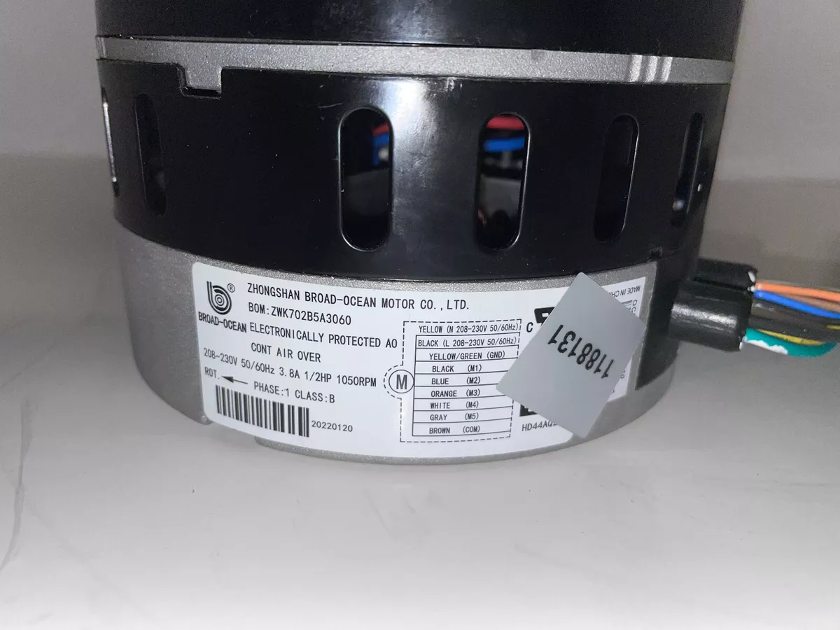 1188131 Blower Motor Smartcomfort Carrier Replaces 1186459 | eBay
