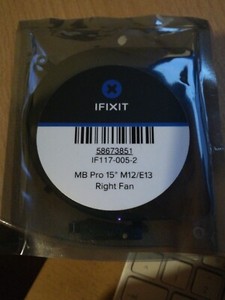 Apple MacBook Pro 15 Retina Right Fan Rechter Lüfter Rechts Mid 2012 Early 2013