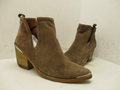 Ankle Bootie Jeffrey Campbell Cromwell Suede Booties Jeffrey