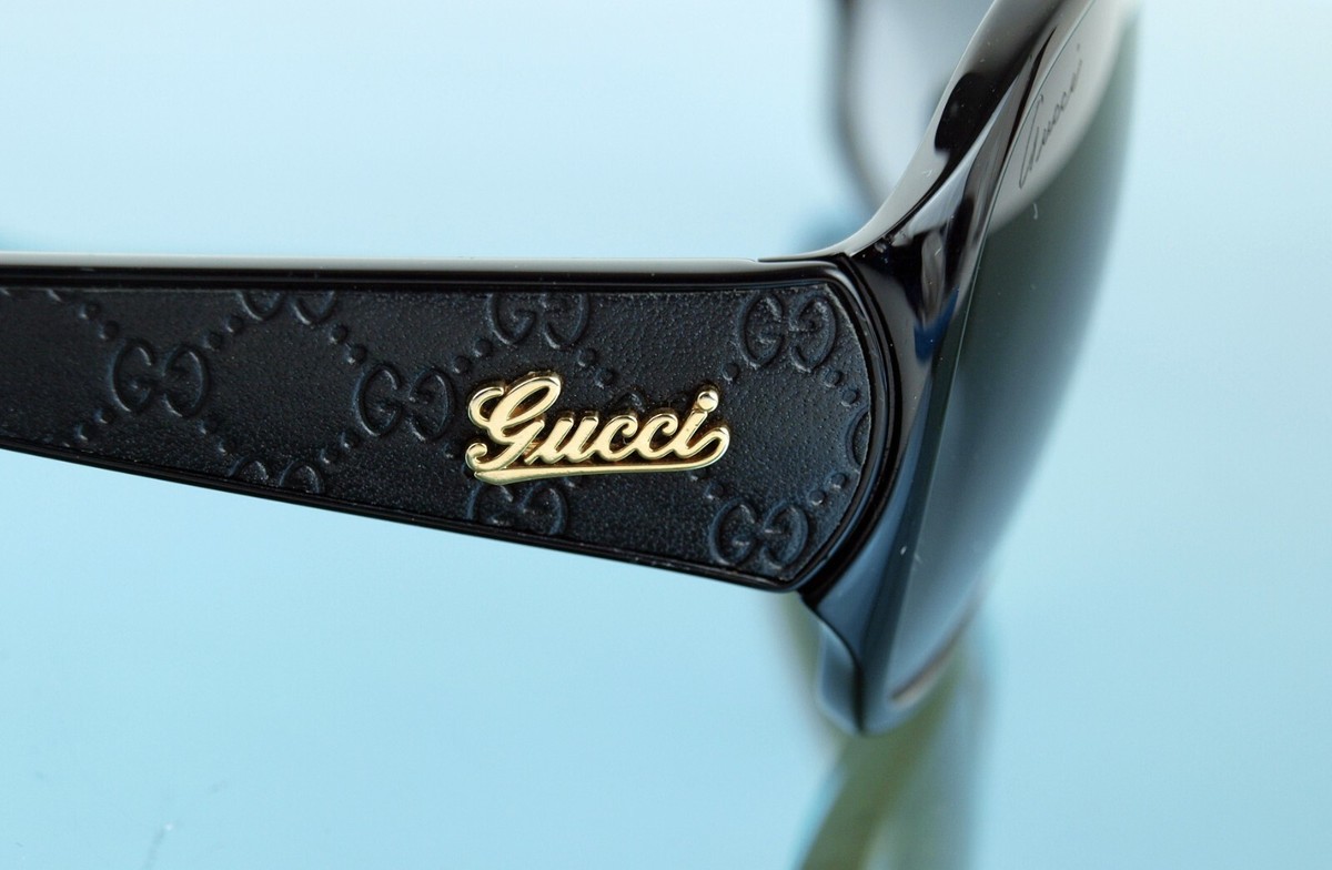 GUCCI GG Logo Black Sun Glasses Eyewear Women's Eye