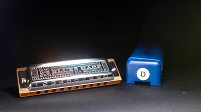 Hohner Blues Harp Modular Series Harmonica - Key of D - Trossingen Germany