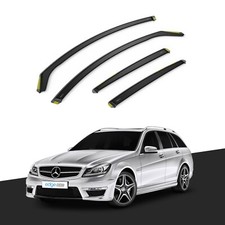 Windabweiser Mercedes C-Klasse W204 2007-2014 5-türer Kombi 4tlg getönt Windabweiser Mercedes C-Klasse W204 2007-2014 5-türer Kombi 4tlg getönt