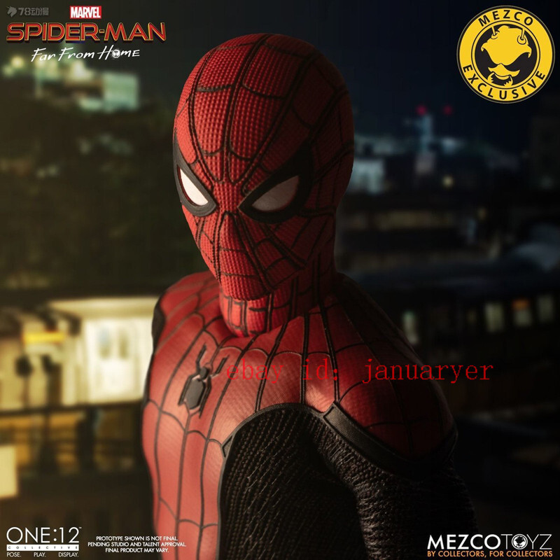Mezco Toyz 1/12 Spider-Man:Far From Home Deluxe Edition Mezco Toyz 1/12 Spider-Man:Far From Home Deluxe Edition