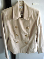 Etam - Ladies Sand / Fawn Tailored Jacket. Size 14.