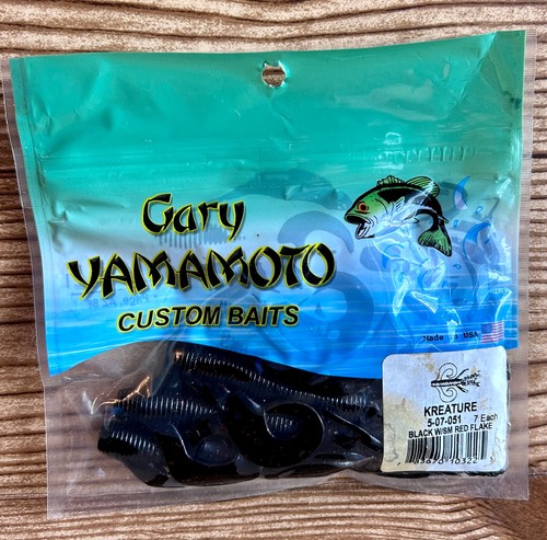 Gary Yamamoto Custom Baits - KREATURE - 7 per pack (Choose Color) - Picture 13 of 13