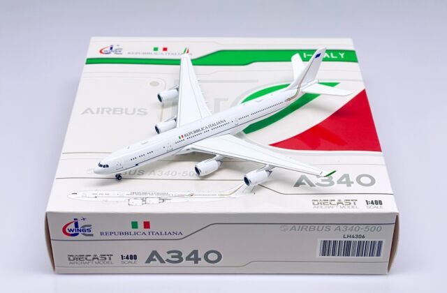 Italian Air Force A340-500 Reg: I-TALY JC Wings Scale 1:400 Diecast model LH4306