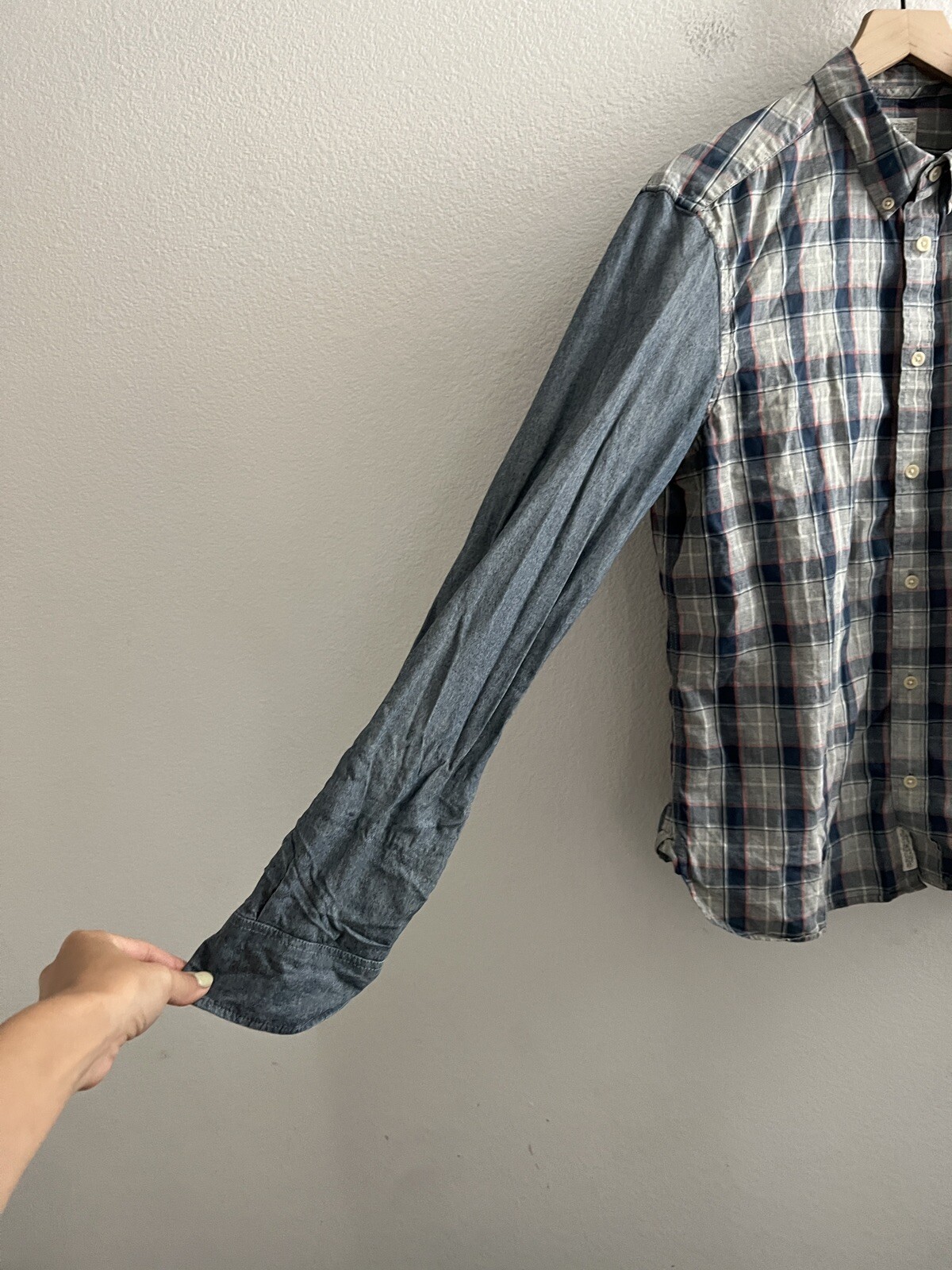 AllSaints x Shuttle Notes Button Down Shirt Size … - image 3