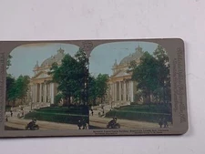 Stereoview Photo Louisiana Purchase Exposition Pennsylvania Bldg Liberty Bell