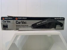 BLACK & DECKER CAR VAC 9509 12 V VACUUM COURTESY OF PONTIAC