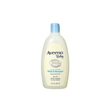2 Pack Aveeno Baby Wash And Shampoo 18 Oz. Each
