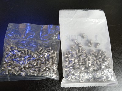 Button Head screw 8-8 Stainless Steel M5 x 0.80 mm Thread 8mm Long (2 packs/100)