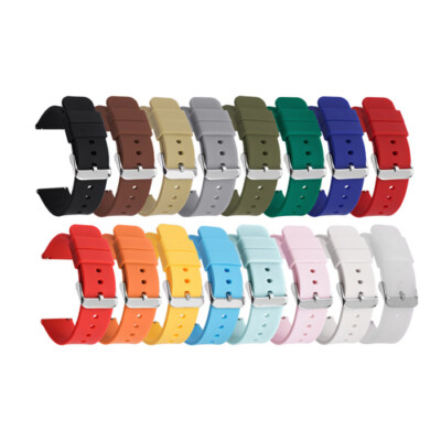 Buy 2 Get 1 Free Quick Release Silicone Watch Band Rubber Strap Bracelet 10-24mm