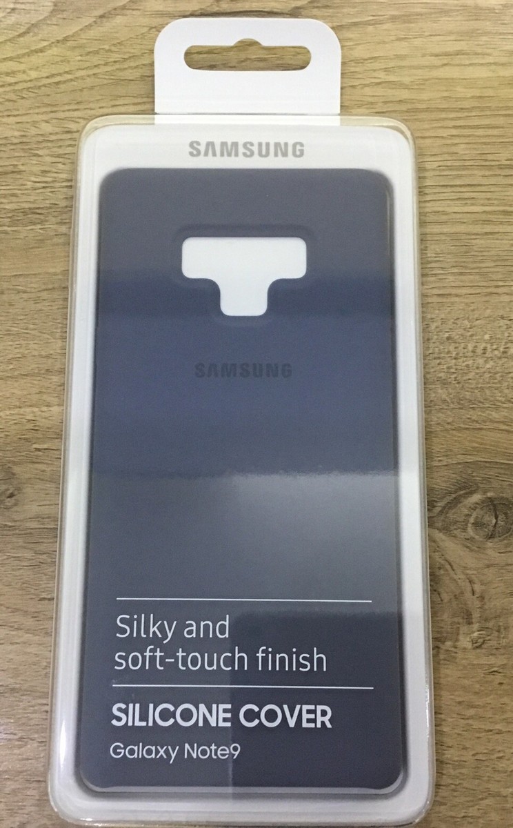 Samsung Galaxy Note Case Original Samsung Silicone Soft Touch Cover,  Blue, NEW