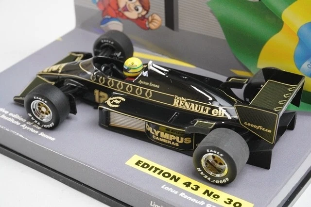 1:43 MINICHAMPS 540431501 Lotus Renault 97T 1985 #12 ASC No.30 A.senna - Image 2 of 4
