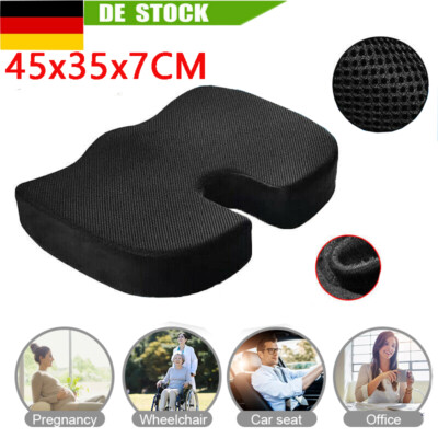 Orthopädisches Sitzkissen Mit Rückenlehne [Seitli Produktbild-Vorschau 9