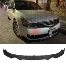 Front Bumper Lip Splitter Spoiler Body Kit Glossy For Nissan Altima 2008-2020