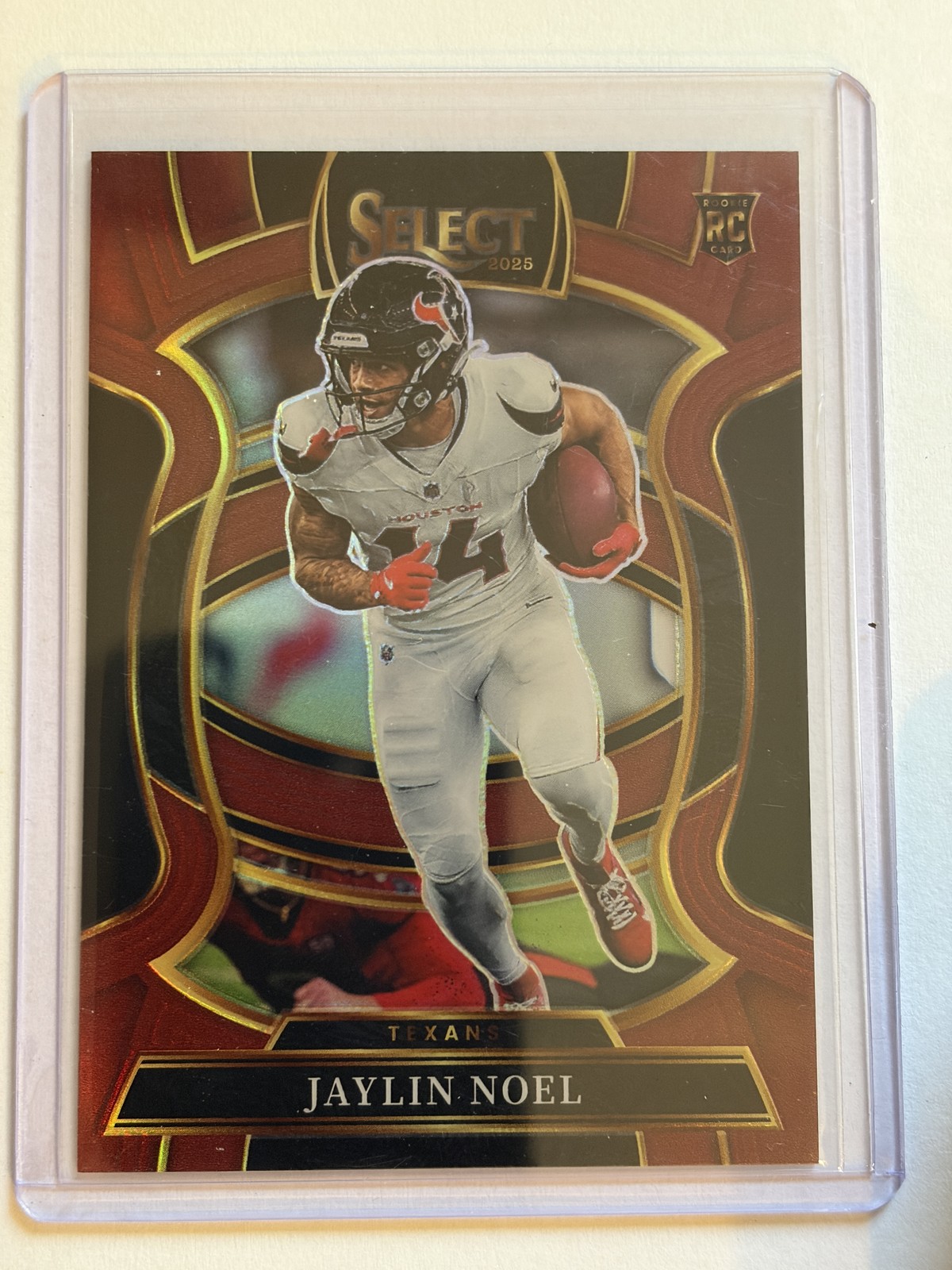 2025 Panini Select #36 Jaylin Noel Maroon Prizm #/149
