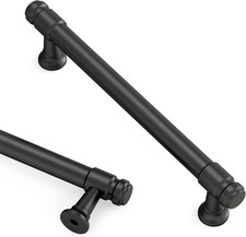 10 Pack 5 Inch 128Mm Matte Black Cabinet Pulls Kitchen Cabinet Handles Black Ca
