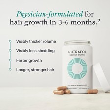 Women's Balance Nutrafol Hair Growth Supplement 120 Capsules Food Supplements