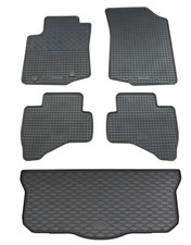 Gummi Fußmatten Kofferraumwanne für Citroen C1 Peugeot 108 Toyota Aygo 2014-