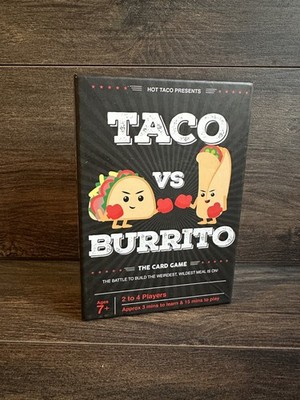 Taco Vs Burrito Kartenspiel - vollständig, super Zustand