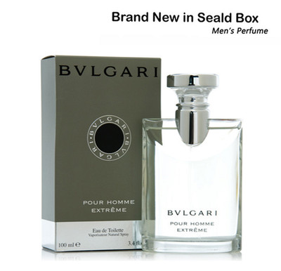 Bvlgari Pour Homme Extreme 3.4 oz/100ml Eau De Toilette Spray For Men New In Box