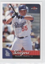 2007 Fleer Russell Martin (Gray Dodgers Logo) #161 0b9