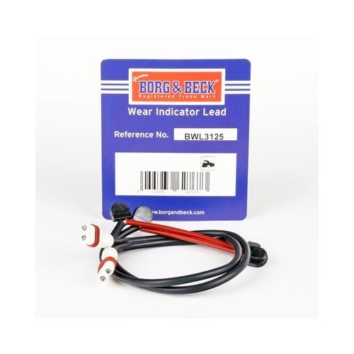 BORG & BECK Warning Contact, brake pad wear BWL3125