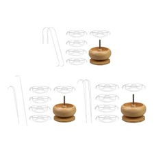 Perle en bois  Perle  Holder  de bols de perles Outil de cordage de perles pour