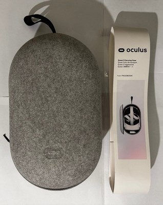Meta Quest 2 Original Oculus Tragetasche für VR Headset grau - wie neu