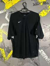 Nike Total 90 T90 Jersey Vintage Football Soccer Shirt Black Men Size L ig93