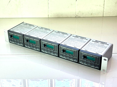 5x BEHRINGER SHARK DSP110 SIGNAL PROCESSOR mit Halterung