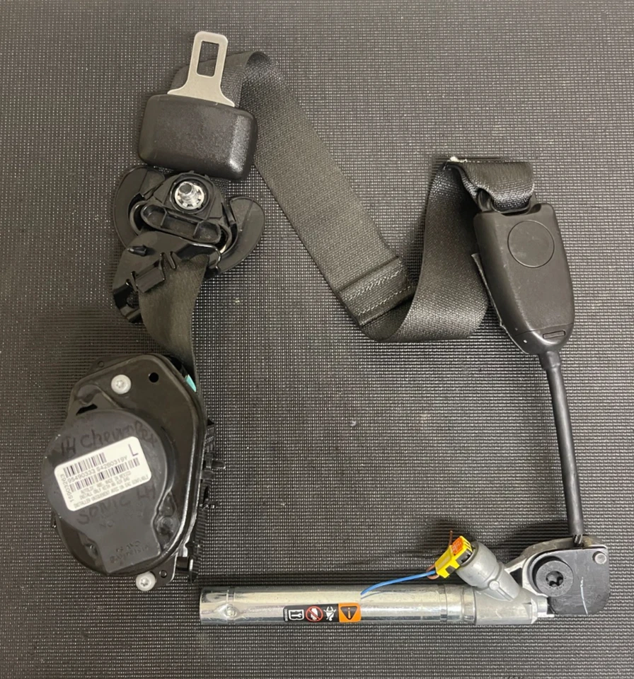 12 13 14 15 16 18 CHEVROLET SONIC CINTURÓN DE SEGURIDAD DELANTERO IZQUIERDO LADO CONDUCTOR OEM Foto 4 de 4