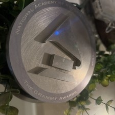 National Academy of Recording Arts & Sciences Grammy Awards Metal Plaque Disc