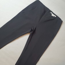 Veronica Beard Women's Size 10 Zip Back Scuba Pant Black
