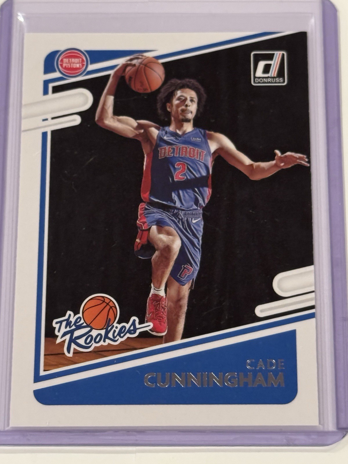2021-22 Donruss #1 Cade Cunningham The Rookies (RC)