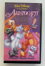 VIDEOCASSETTA VHS - GLI ARISTOGATTI WALTH DISNEY 1