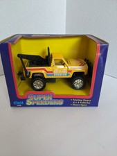 Vintage Super Speeders Friction Powered 4 x 4 Tow Truck New In Box