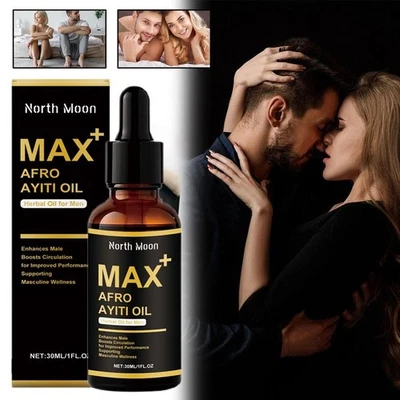 Max+ Afro Ayiti Oil, Natural Herbal Massage Oil for Male Enhancement U K.