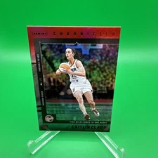 2025 Panini WNBA Caitlin Clark Chronicled Two Milestones One Night Red Holo #3