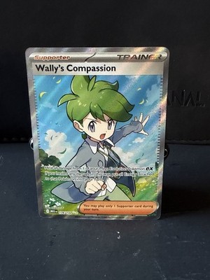 Pokémon Wally's Compassion Me01: Mega Evolution 176/132 Ultra Rare Holo Trainer