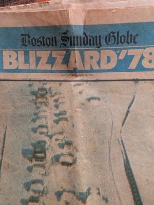 Blizzard of '78 February 19, 1978 Sunday Boston Globe, 24 page section