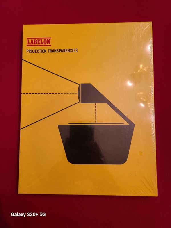 Labelon Projection Transparencies 100 Sheets 8-1/2”x11” XTR-650R. Letter size