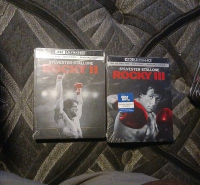 Rocky 2 & 3 Best Buy Exclusive 4K + Blu-ray steelbook Lot Brand New Sealed