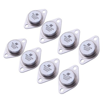 8 x 2N3055 15A 60V NPN AF Audio-Leistungstransistor TO-3 E3S34377