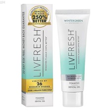 2x LIVFRESH Dental Gel Clinically Proven 250% Better Plaque Remover Oral Care