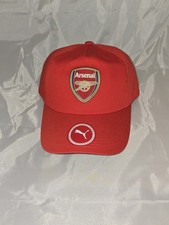 Puma Arsenal FC Red Snapback Hat Adjustable Official Licensed Soccer Cap New
